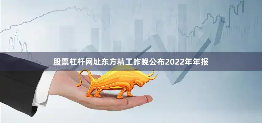 股票杠杆网址东方精工昨晚公布2022年年报
