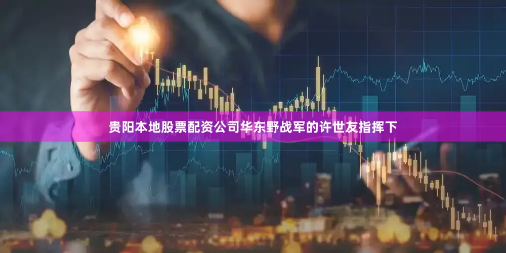 贵阳本地股票配资公司华东野战军的许世友指挥下